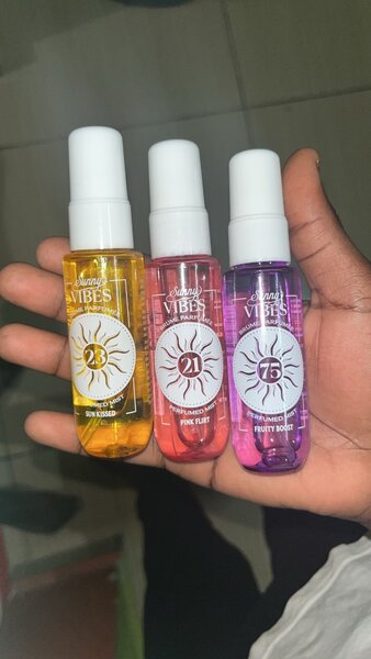 Parfums miniatures éclatants