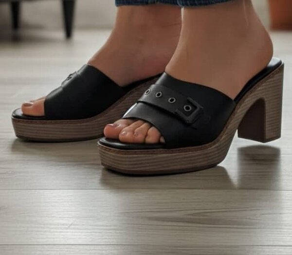 Sandales à talons pour femme