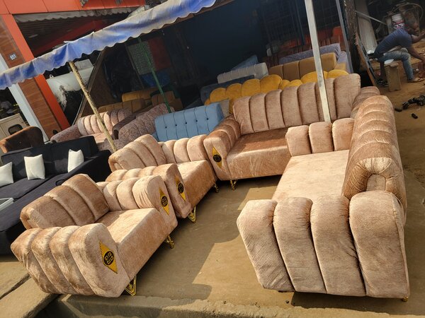 Ensemble de canapé en velours