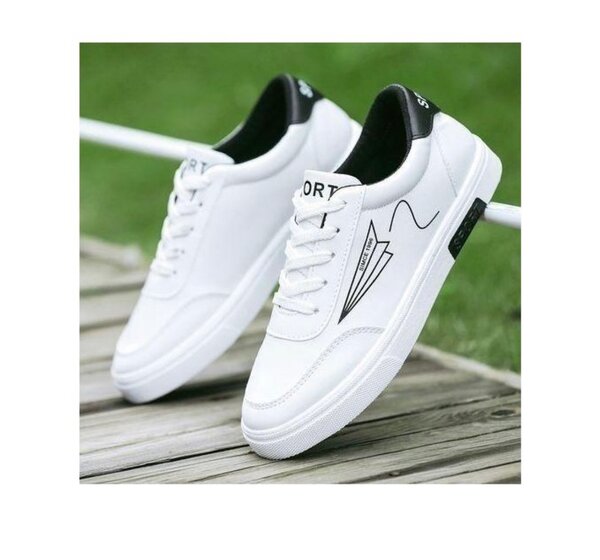 Sneakers décontractées blanches