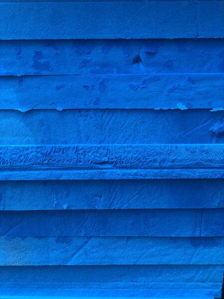 Matelas mousse bleue