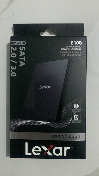 Boîtier Lexar pour disque dur