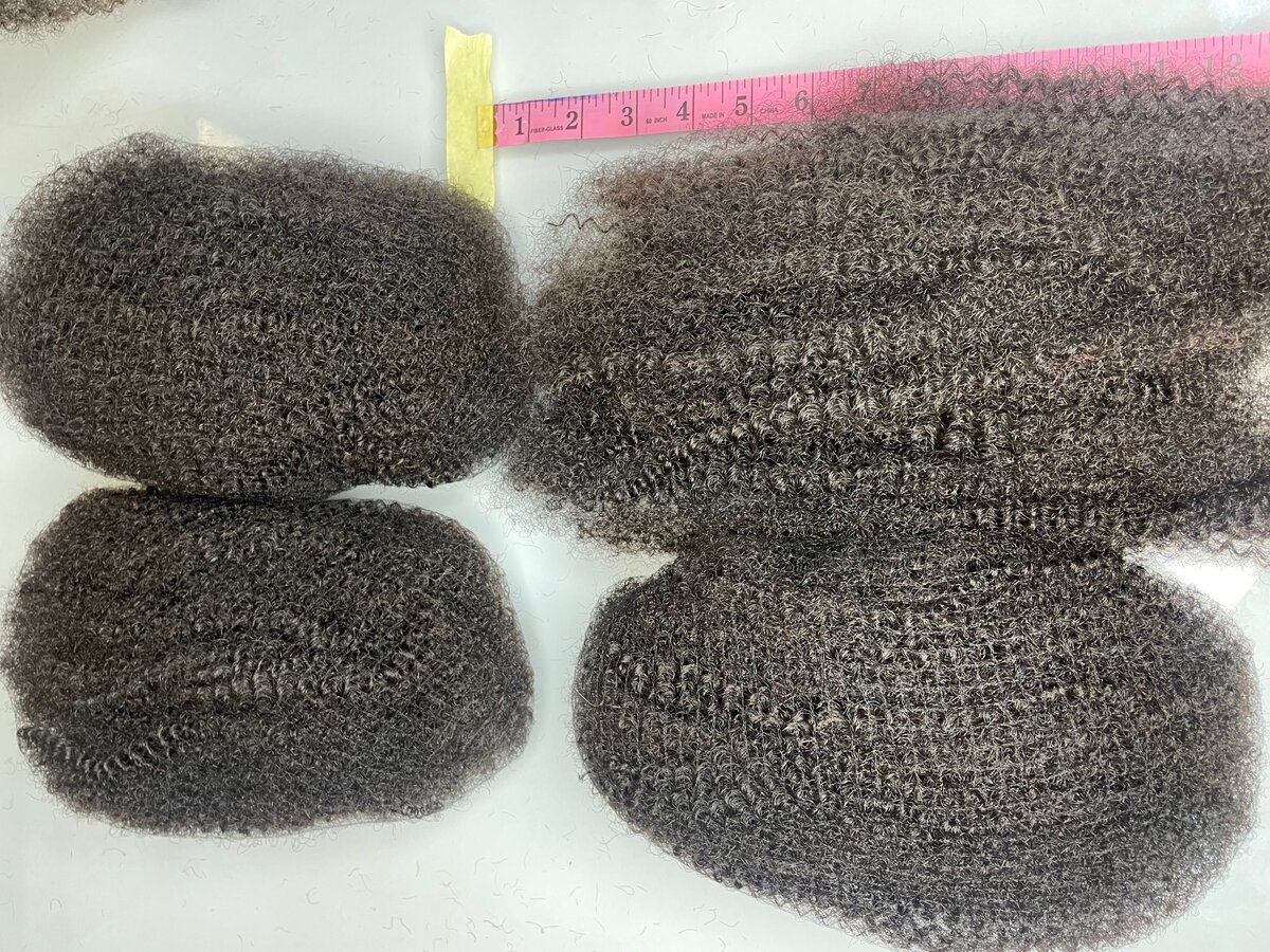 Natural Human Hair Afro Bulk