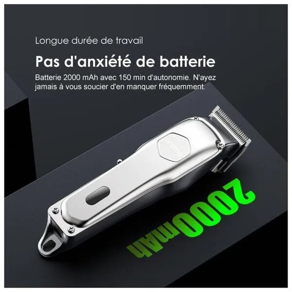 oraimo SmartClipper2 Tondeuse à cheveux professionnelle
