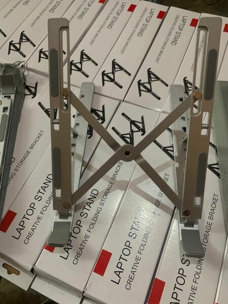 Metallic Laptop Stand
