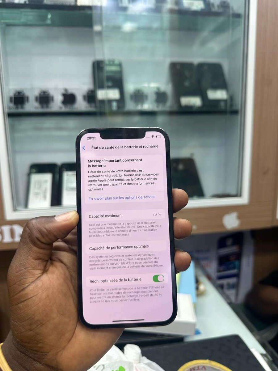 12 pro 256giga tout est dorig