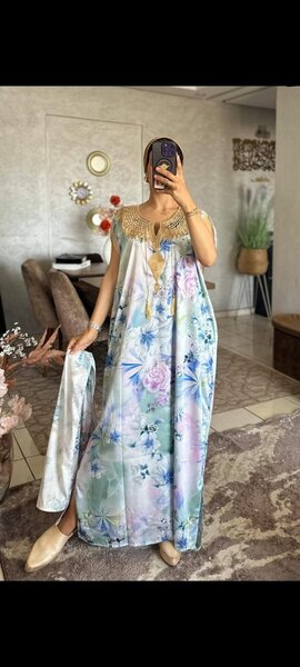 Robe Caftan Élégante Femme