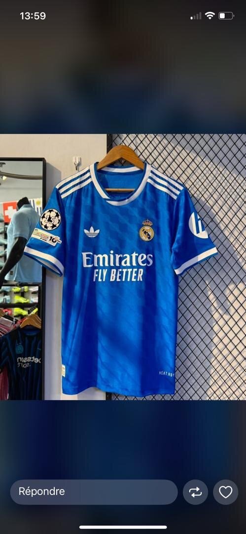 Maillot de football tendance