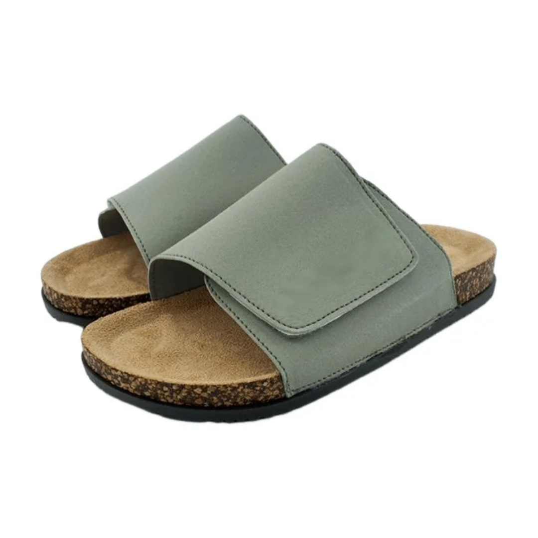 Sandales à glissière confort