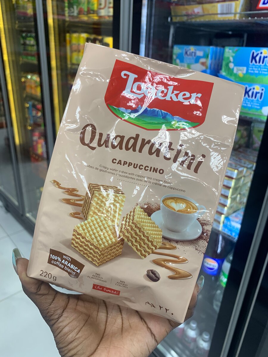 Gaufres Loacker Quadratini