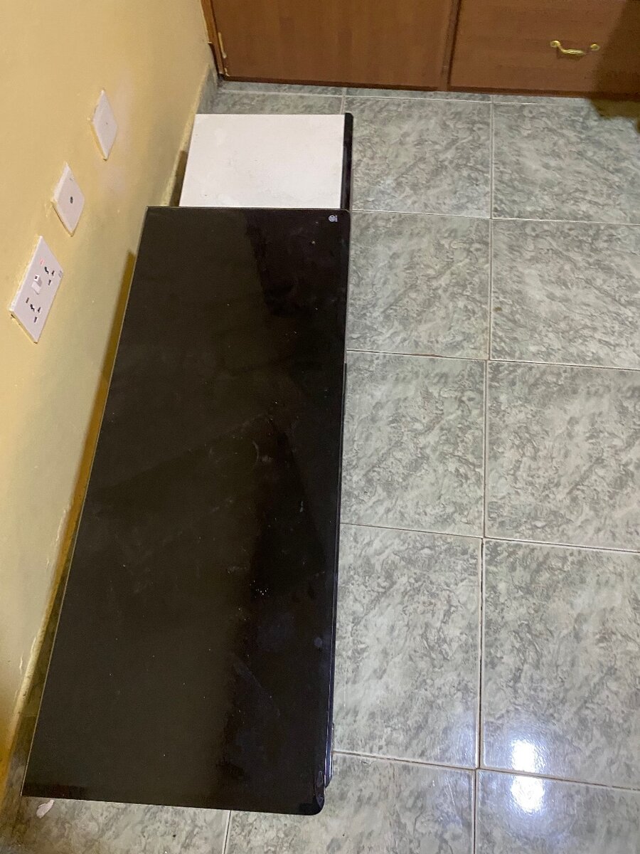 Television table stand used