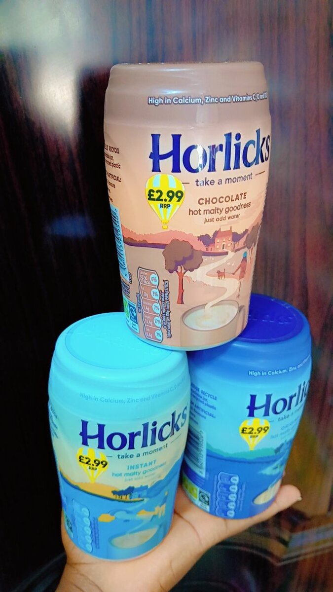 Horlicks instant hot malty goodness
