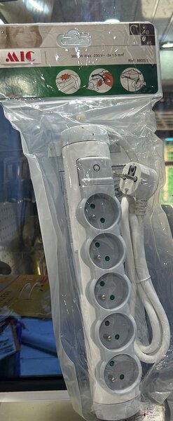 Bloc multiprise avec interrupteur