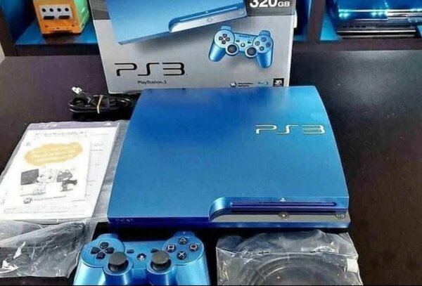 Console PS3 Bleu 320 Go