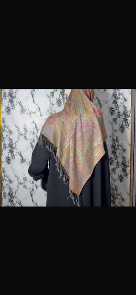 Élégant châle en cachemire