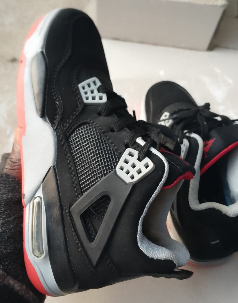 Baskets noires Red Air