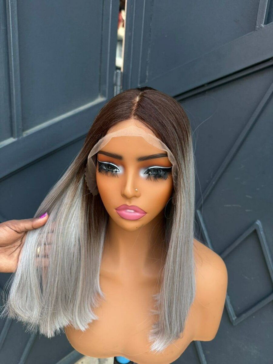 Perruque Ombre Mi-longue Luxe