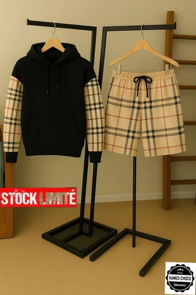 Ensemble Sweat et Short Classique