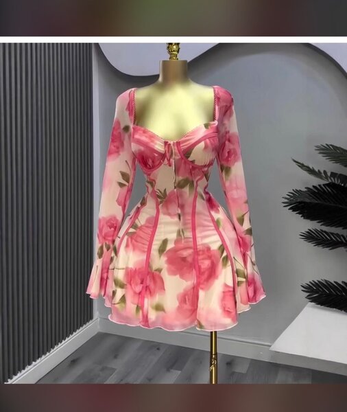 Robe florale élégante