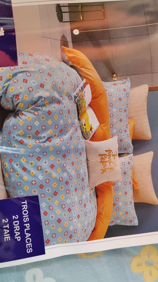 Ensemble de Literie Floral 3 Places