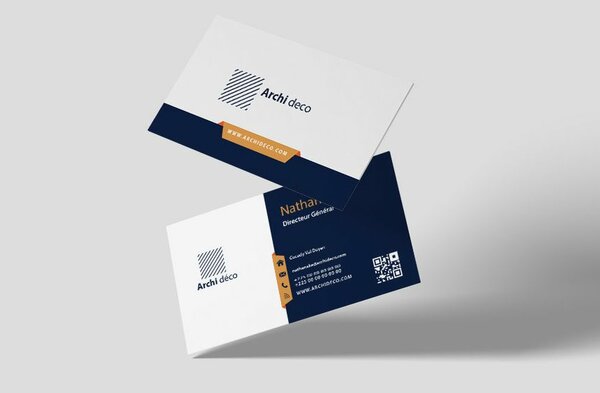 Cartes de visite élégantes