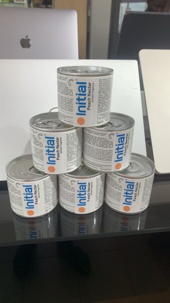 Initial peach nectar car air refresher