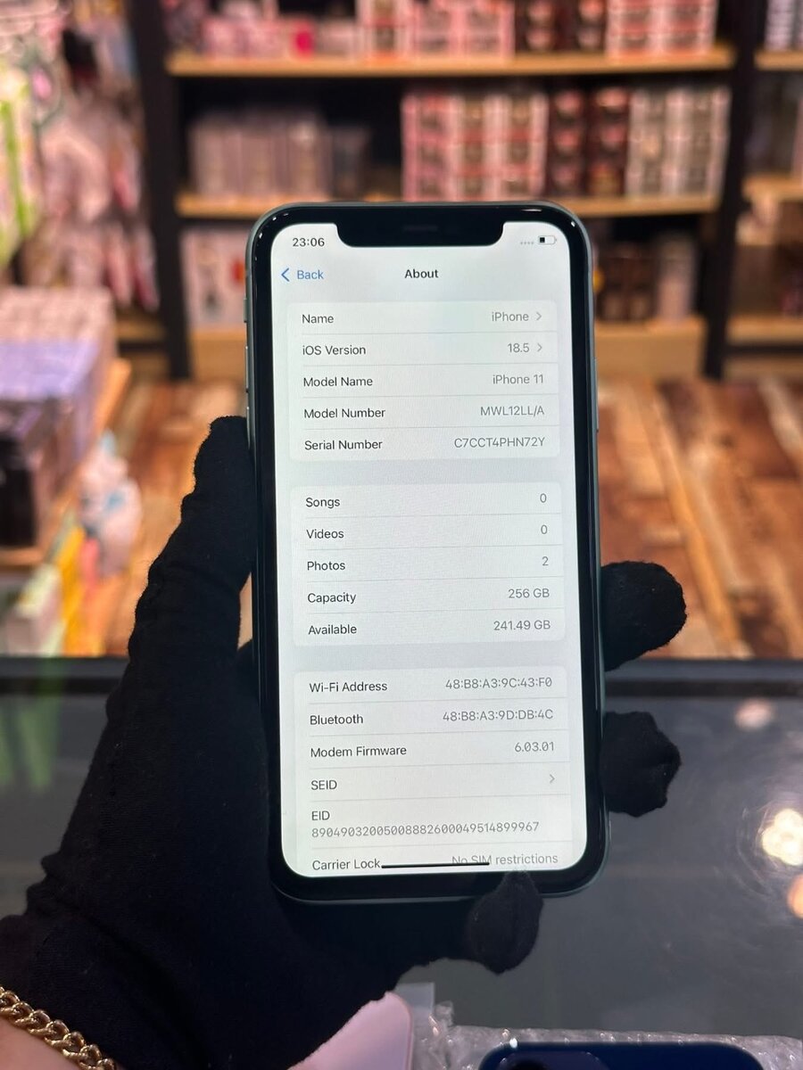 iPhone 11 Pro 256Go Vert