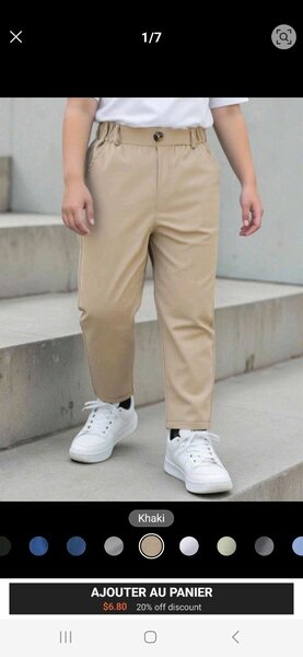 Pantalons Enfant Confortables