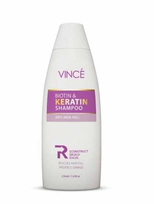 Vince Biotin Keratin Hair Shampoo 230ml