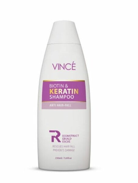 Vince Biotin Keratin Hair Shampoo 230ml