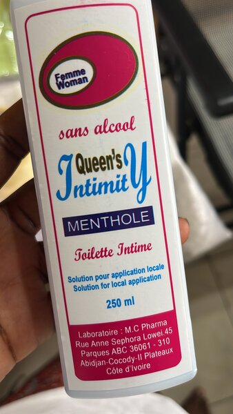 Solution Intime Mentholée 250ml