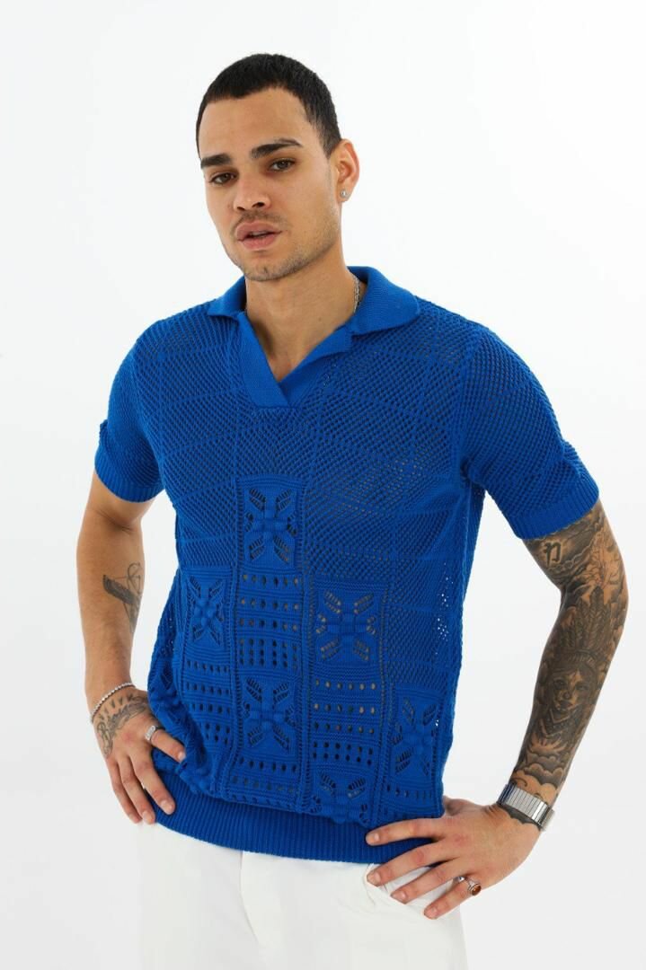 Polo en maille pour homme