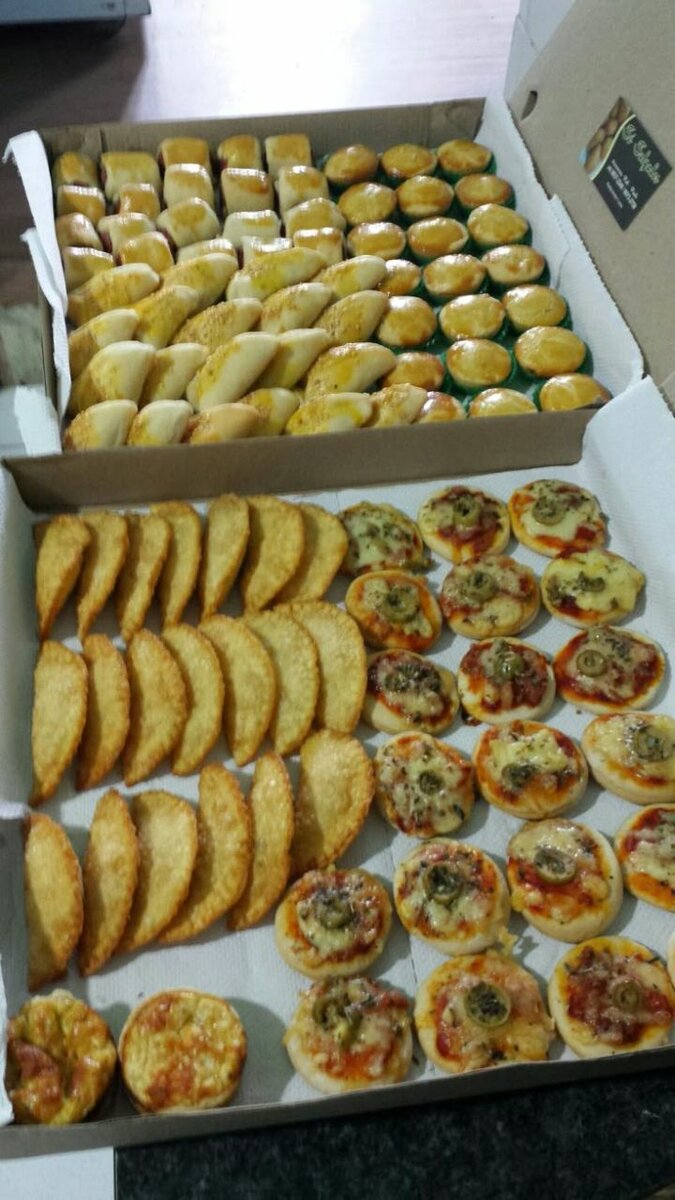 Box de bouchées savoureuses