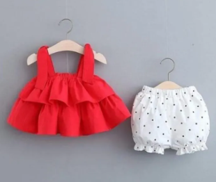 baby girl dress ( Fabric Linen) ( Size 0 To 1 Yrs)