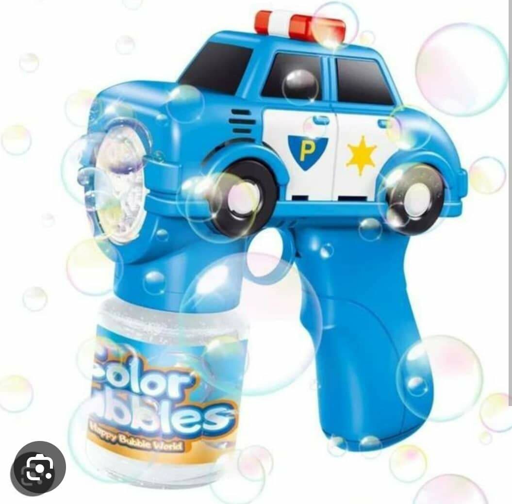 Pistolet à bulles voiture enfant