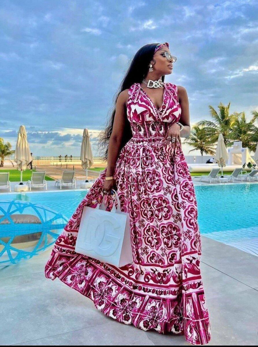 Pure cotton long dress