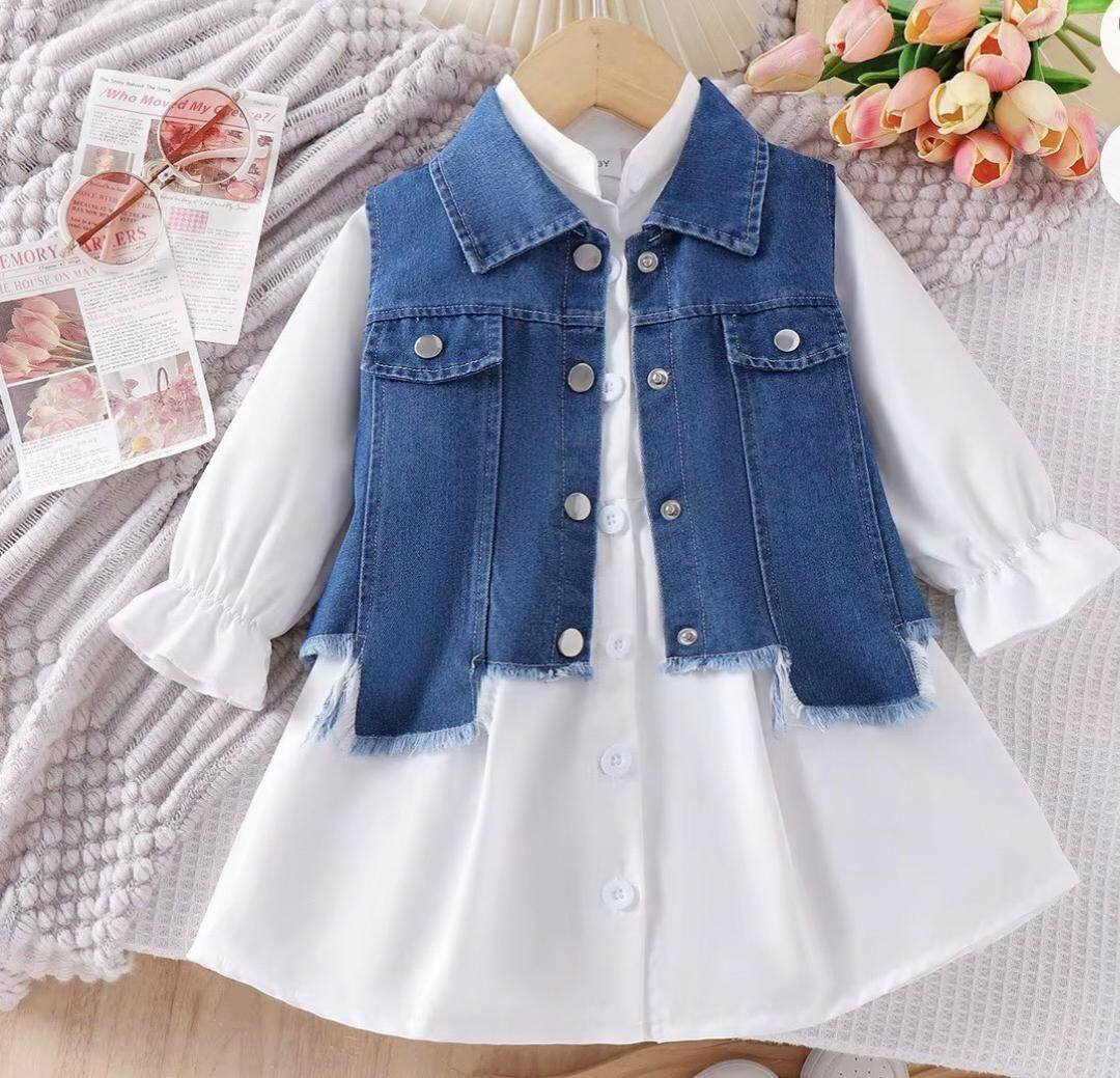 Robe en jean pour enfants