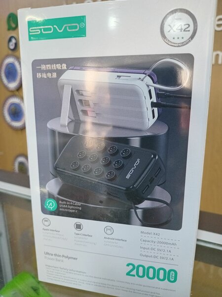 Chargeur Portable SODO 20000mAh