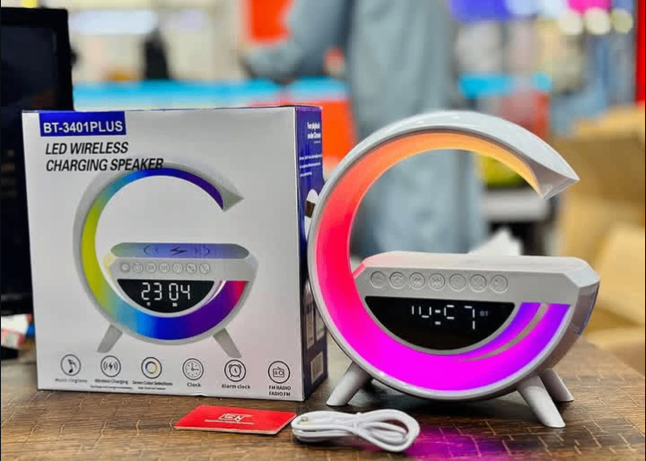 Bluetooth speaker with Wireless charger