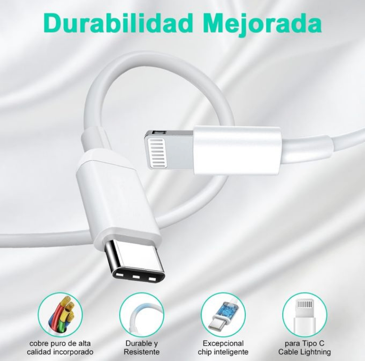 Chargeur iPhone avec 5 support