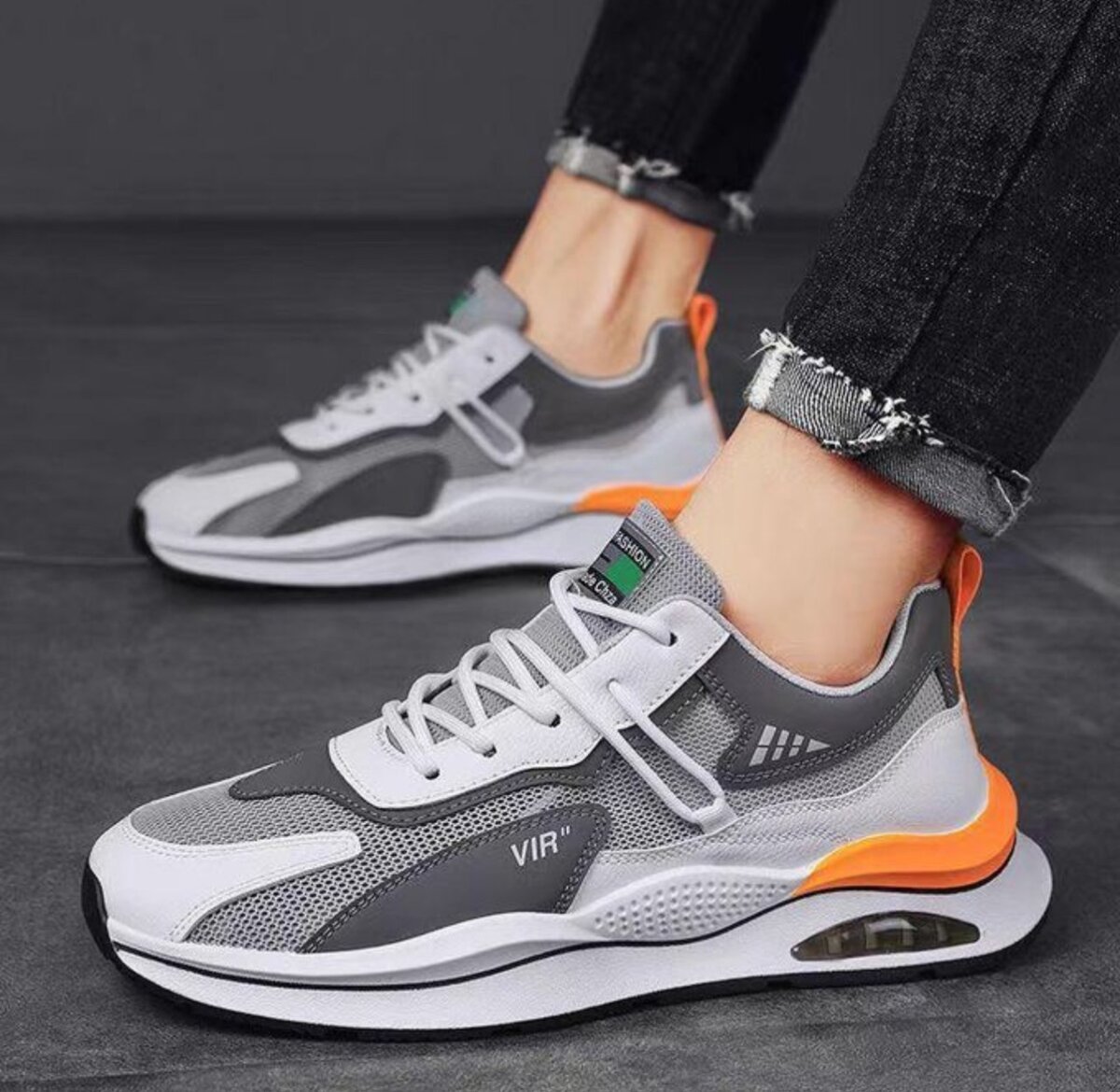 Sneaker 2024 Spring Men's Trendy Low-Top Mesh Breathable Com