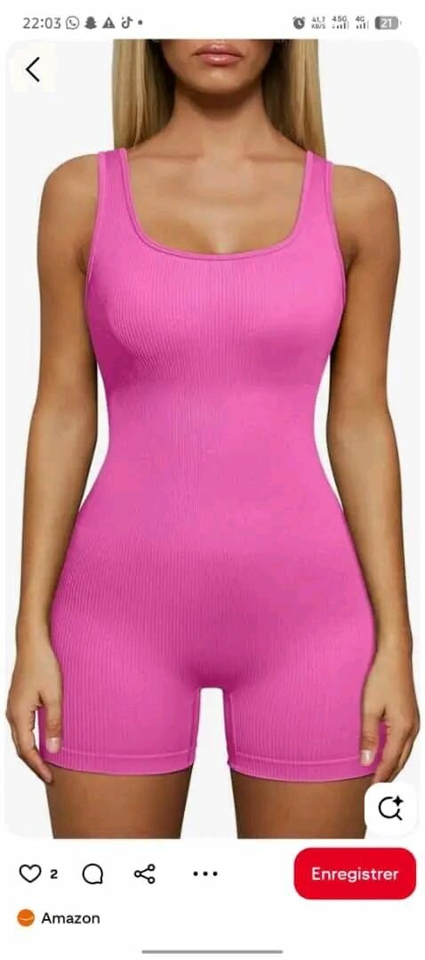 Combinaison Courte Femme Trendy