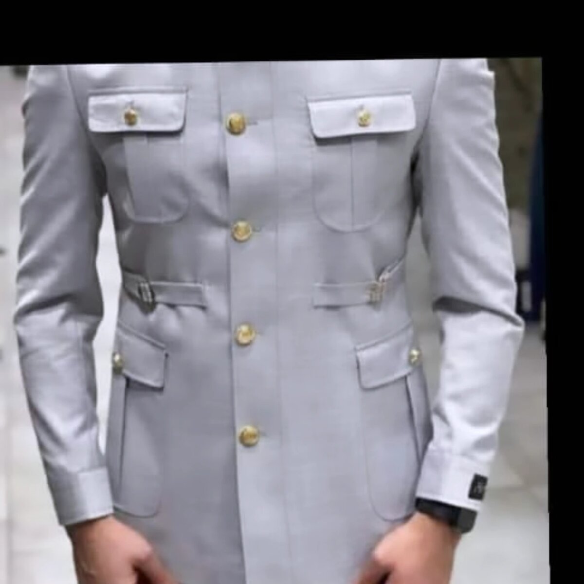 Political suit for men