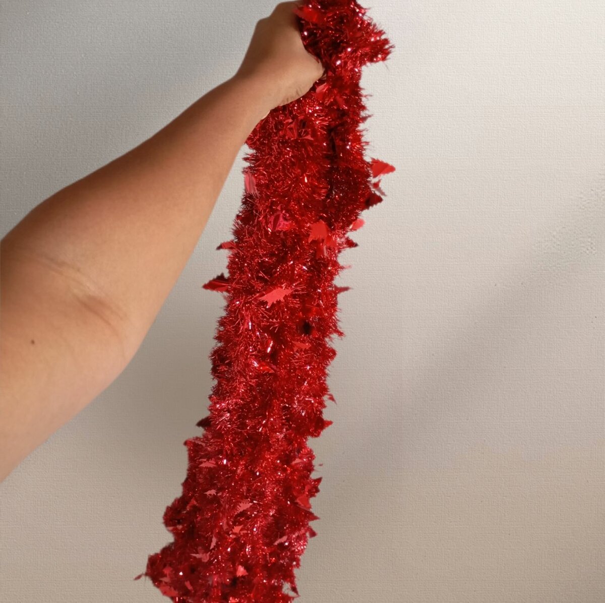 Guirlande Rouge Étincelante