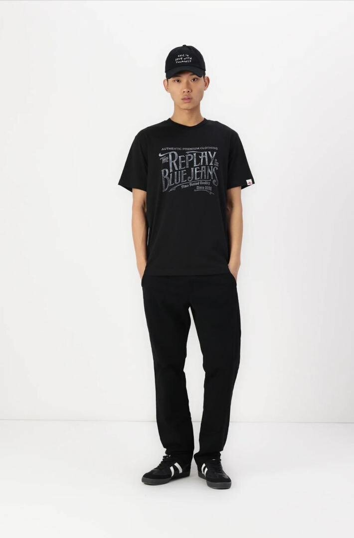 Replay T-shirt Noir Homme