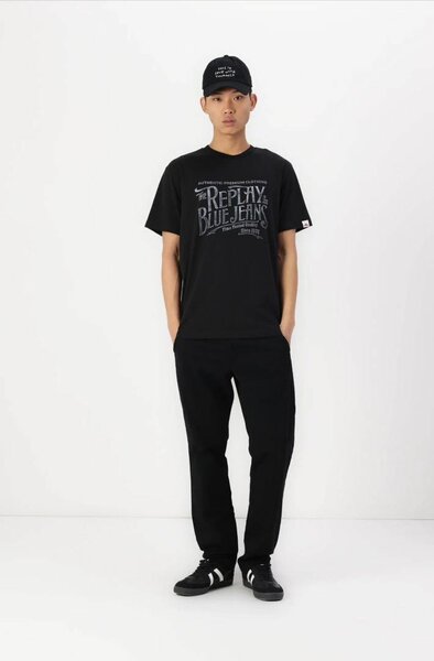 Replay T-shirt Noir Homme