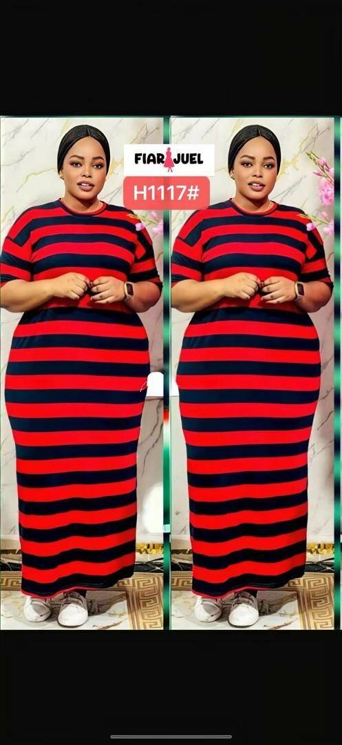 Robe longue en jean élégante