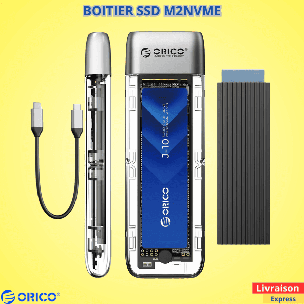 Boîtier ORICO SSD M2 NVMe