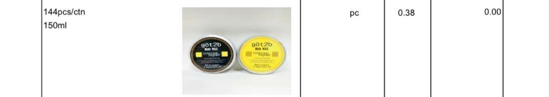 Got2b Hair Wax Intense Repair
