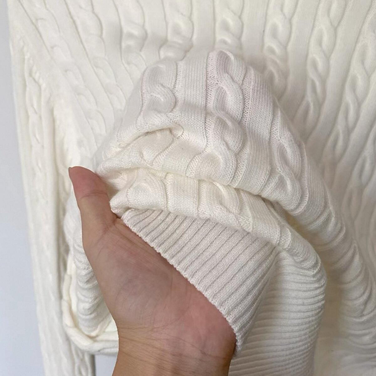 Кофты с плетениями, ткань хлопок